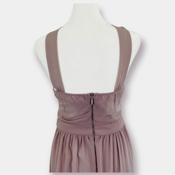 Lulu’s Air of Romance Maxi Dress Taupe Size Small - Picture 6 of 10